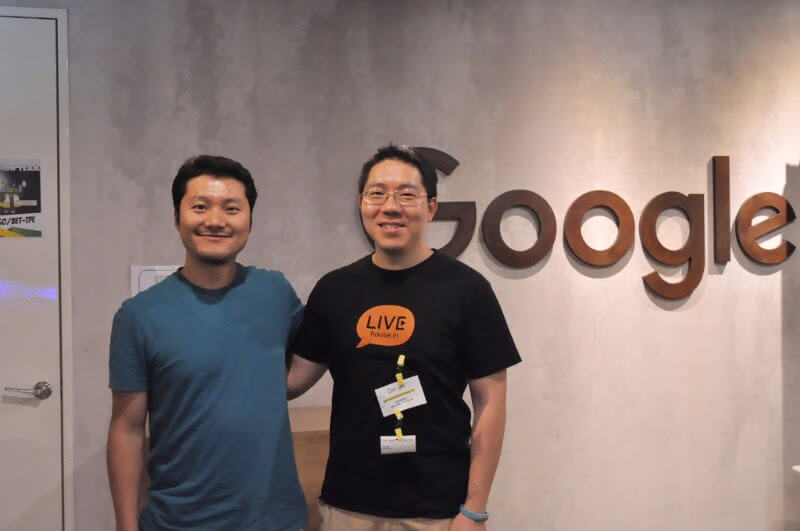 Google 亞洲區戰略發展經理倪亮及 iKala 執行長程世嘉先生 Google 亞洲區戰略發展經理倪亮及 iKala 執行長程世嘉先生
